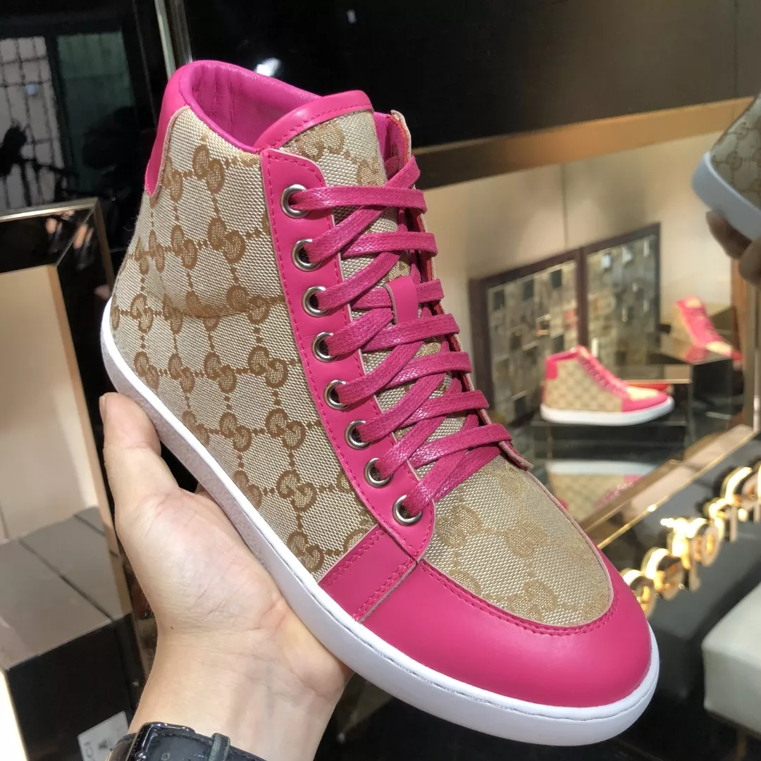 gucci high tops chaussures pour femme s_12a21422